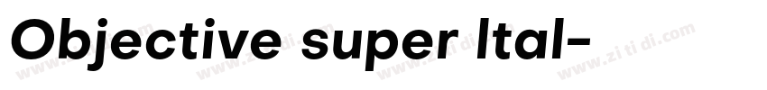 Objective super ltal字体转换